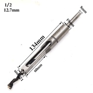 HSS Square Hole Twist Drill Bits Wood Drill Bit Wood Hole Saw Auger Mortising Chisel Extended Saw