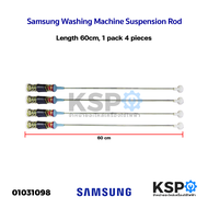 Samsung Washing Machine Suspension Rod Spring Shock Absorber, Length 60cm, 1 pack 4 pieces, (Original) Washing Machine Spare Parts