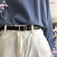 BLISS PU Leather Belts Luxury Dress Women Jeans Decorative New Designer Thin Belt
