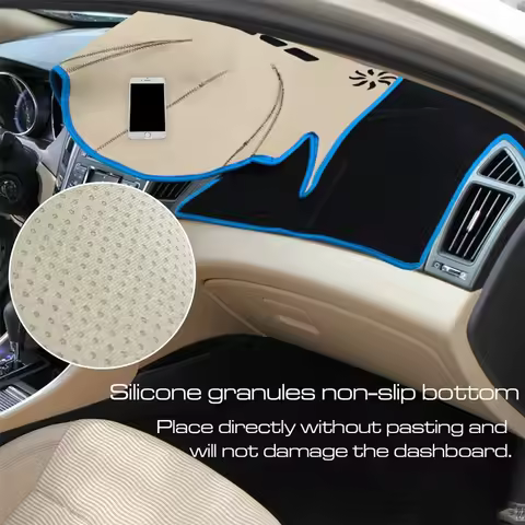 For Toyota Alphard Vellfire 30 AH30 2015-2020 Car Dashboard Mat Dash Cover Pad Custom Nonslip Cape S