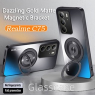 Casing For Realme C75 X C75X C71 C 75 C 75X C 71 RealmeC75 RealmeC71 Frosted Dazzling Matte Magnetic