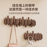 Household Wall-Style Entrance Coat Rack Perforation-Free Coat Rack Display Rack Coat Hook Entrance C
