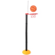 【HBS】Children Indoor Outdoor Cartoon Lifting Station Basketball Hoop Stand Kid Sports Goal Toy