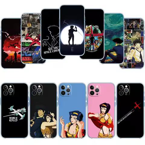 IO11 C-Cowboys B-Bebops Transparent Phone Case for LG K22 K30 K40 K40S K41 K42 K50 K50S K51 K51S K52