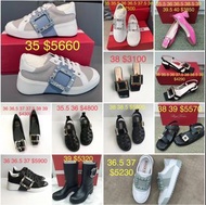 ROGER VIVIER RV SNEAKERS 波鞋 /high heel shoes 高踭鞋 /拖鞋涼鞋 sandals mules 35 35.5 36.5 37 37.5 38 38.5 39 $3100 -$7500