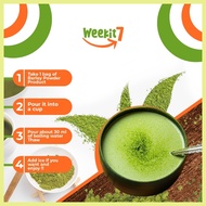 ▘ ➦  Weekit7 Barley Grass Powder Original Natural Organic Herbal Nation Barley Juice FDA Approved