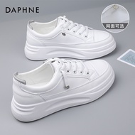 Daphne White Shoes Women's 2026 New Style Summer Women's Shoes Heightening White Shoes Women's Breat