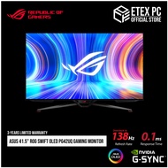 ASUS 41.5" ROG Swift OLED PG42UQ Gaming Monitor - OLED / 4K UHD / 138Hz / 0.1ms / G-SYNC / HDR10 # P