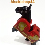 Knight figure horse brick