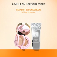 【2PCS】GMEELAN BHA Repair Cushion & GLABRIDIN Brightening Sunscreen SPF50+ Matte Makeup Longlasting B