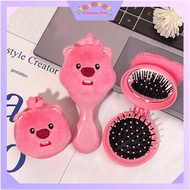 Fashion Fair - F6604 Portable Anti Tangle Comb / Cute 3D Hair Massage Comb