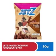 [1 Box contains 30 pcs] Jetz Snack Croissant Choco Flavor 50 g