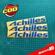 Cutting sticker - Achilles cutting sticker - Achilles sticker - Motorcycle, car, and helmet stickers