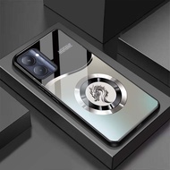 Case for REALME C30, REALME C33 Tempered glass back, high quality Pattern
