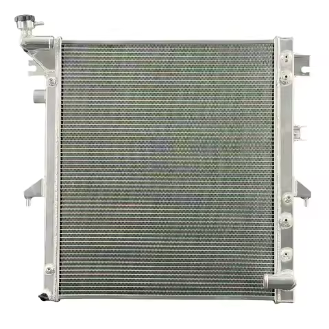 Aluminum Radiator For Mitsubishi L200 / Triton (KA_T, KB_T) 2.5 DI-D (KA4T) KB4T 2005-2015 2Row AT M