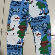 Snowman H*M Kids Christmas Pants (R7)
