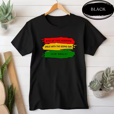 Bob Marley T Shirt The Wailers One Love 420 For Fans Reggae Quotes 3 Little Birds