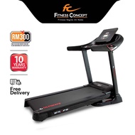 Fitness Concept: DQUE Ultimate Treadmill 10 Years Warranty | Running Marathon Fitness Machine Shock 