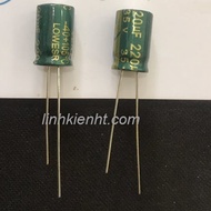 60 CAPACITORS 220UF 35V 8X12MM GREEN CAPACITOR 220UF 35V