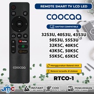 Remot Remote TV Coocaa LCD LED Digital Smart TV 32S3U 40S3U 43S3U 50S3U 55S3U 32K5C 40K5C 43K5C 50K5