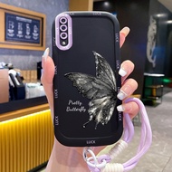 Samsung A50 A50s A30s Case Fashion With Lanyard