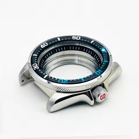 41mm SKX007 Watch Case Seiko SRPD Case fit for NH34 NH35 NH36 7S 4R Movement Crown At 3.0 Spring Cli
