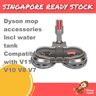 Electric Mop Head Attachment for Dyson Vacuum Cleaner V7 V8 V10 V11 Models, with Water Container Singapore Ready Stock