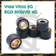 V100 V 100 AG100 EGO NOUVO CLUTCH ROLLER COMPLETE SET CLUTCH AUTO ROLLER & DAMPER SET ROLLER AUTO CL