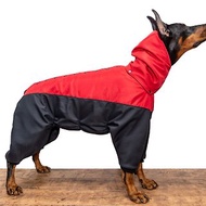 Doberman Winter Full Body Jacket Custom Made Dog Snowsuit Full Body Coat
