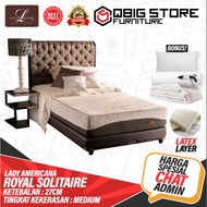 Spring bed LADY AMERICANA Royal Solitaire Kasur Springbed Matras