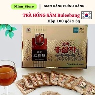 [GENUINE Products] Buleebang Korean Red Ginseng Tea, Heart Symptoms Prevention &amp; Help Blood Circulation Box 100 / Pack x 3g