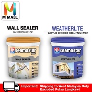 18L Seamaster Paint Wall Sealer 1702 / WeatherLite White 9102 / 5L AIDA01 Exterior & 1701 Acryseal S
