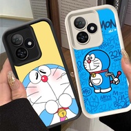 G-27 Doraemon Casing for Xiaomi Redmi Turbo 3 poco X5 13X F5 13 F6 5G Black and white
