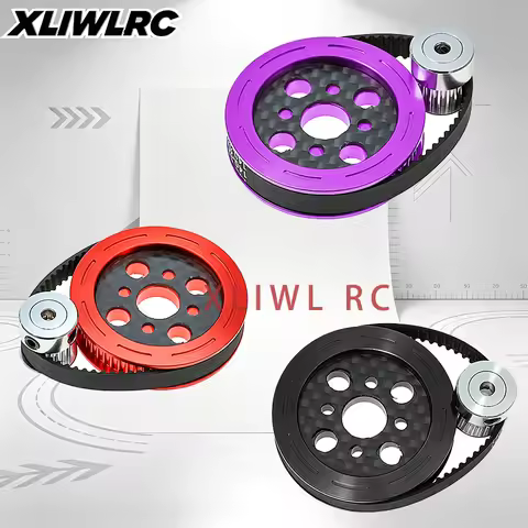 1/10 RC Drift Belt Drive Conversion Set Low Noise Belt Transmission Mod Accessories for YOKOMO YD2 S