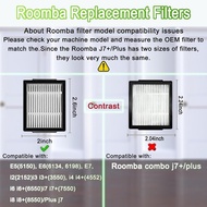 Replacement Parts for iRobot Roomba i7 i7+ i3 i3+ i4 i4+ i6 i6+ i8 i8+ E5 E6 E7 &J7 J7+ Vacuum Clean