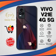 Vivo V21E 4G 5G Case Latest Hijab Hardcase Softcase Glossy Casing Vivo V21E