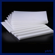 PP Hard Plastic Plate Thickness 1-10mm Width 200-400mm White Waterproof Sheet Nylon/PE Rubber Plate 