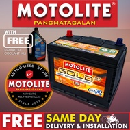 Motolite GOLD NS60 / B24 Maintenance-Free Car Battery - 21 Months Warranty - All Authentic &amp; Fresh Stocks