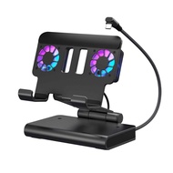 6 In 1 พัดลม Docking Station สําหรับสวิทช์ 2 100W ขาตั้ง HDMI 4K Multi Port Dock สําหรับ ROG Ally /