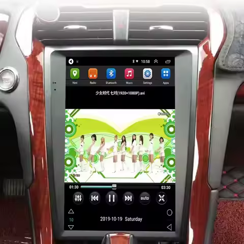 for Ford Mondeo 2013-2017 Android 13 Car Radio GPS Navigation player CARPLAY WIFI Google Store Googl