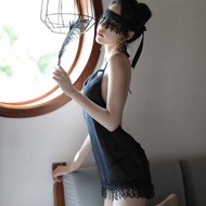 Baju tidur Lingerie + G string seksi sexy cewek wanita transparan