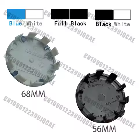4Pcs/set 56mm 68mm Car Wheel Center Hub Caps Cover For E87 E30 E36 E46 E90 E91 E92 F34 G20 E60 E61 G