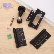 PICESTADIO Door Stopper Hinge Set, 4 Inches Small Stainless Steel Hinge,  Solid Flat 304 Stainless S