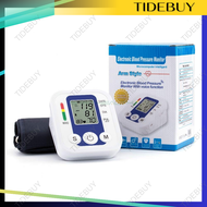 TIDEBUY Digital Rechargeable Blood Pressure Monitor Arm Type Original Accurate Large Display For Hea