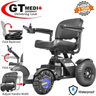ERRV8-44 GT MEDIT GERMANY Electric Mobility Scooter Motorcycle Wheelchair Bike Motor Wheel Chair Kerusi Roda Elektrik