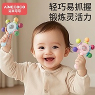 Baby Educational Grip Training Baby Rattle Toy Chewable Teether 0-1 Years Old 3-6 Months Toddler Soo