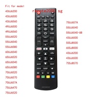 used for LG AKB75095303 New Remote Control for 32LJ550D, 32LJ550D.AAU 32LJ610D  43LJ550T  43LJ550T A
