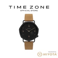 Time Zone | Komono Orson Subs Cobblestone | Leather Strap | Men Watch | KOM-W4156