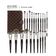 IMAGIC 21Pcs Brush Set Cruelty-free Brushes With Cosmetic Bag Multifuncational Beauty Tools For Eye 
