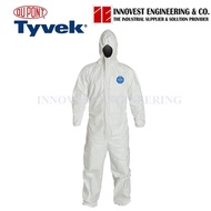 Tyvex PPE White Disposable Coverall - Frontliner/Hospital